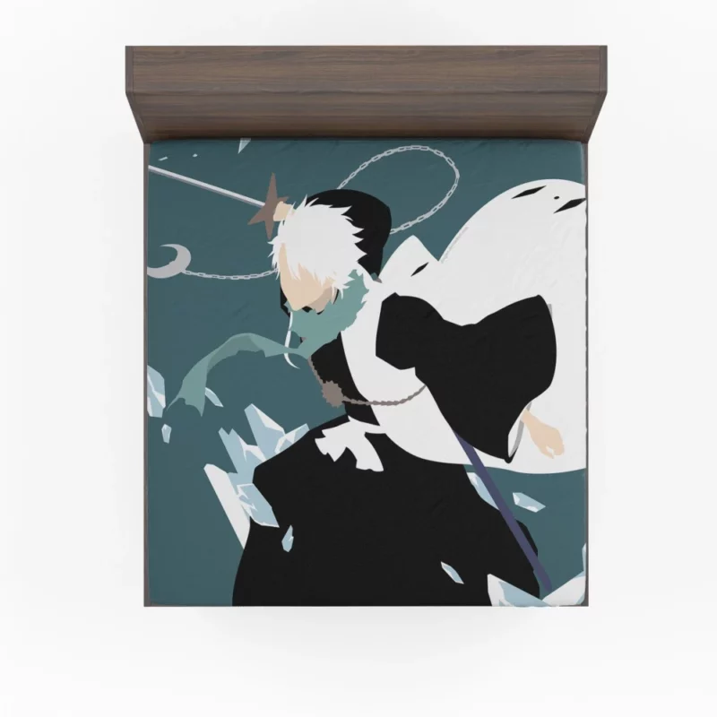 Hitsugaya Toushiro Winter Guardian Anime Fitted Sheet