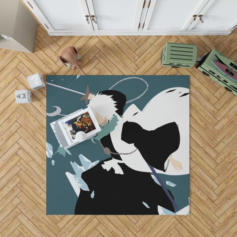 Hitsugaya Toushiro Winter Guardian Anime Rug