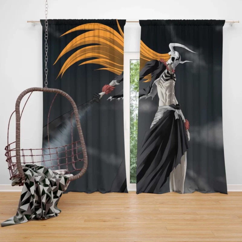 Hollow Ichigo Unleashed Power Anime Curtain