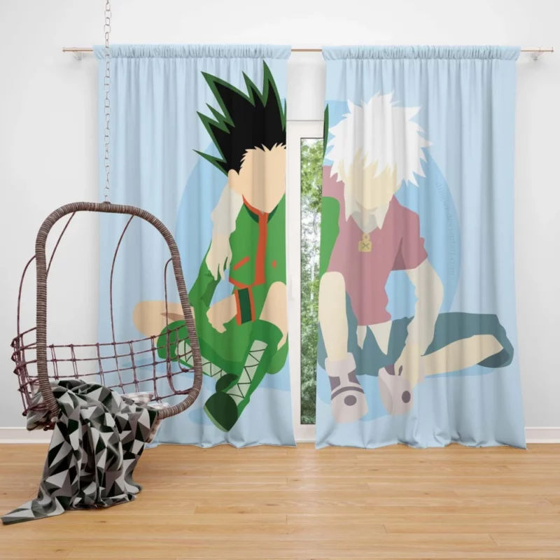 Hunter x Hunter Adventures of Killua Anime Curtain