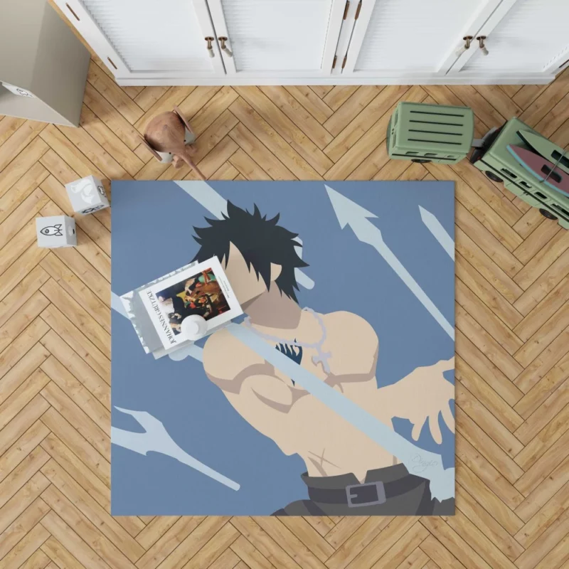 Ice-Make Mastery Gray Journey Anime Rug