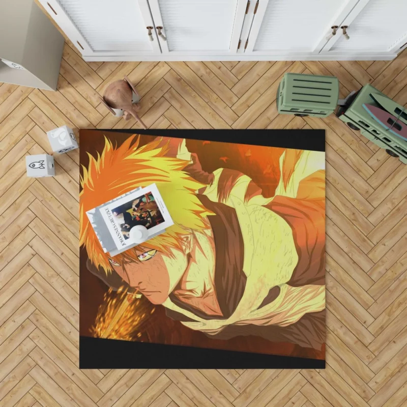 Ichigo Adventures Bleach Chronicles Anime Rug