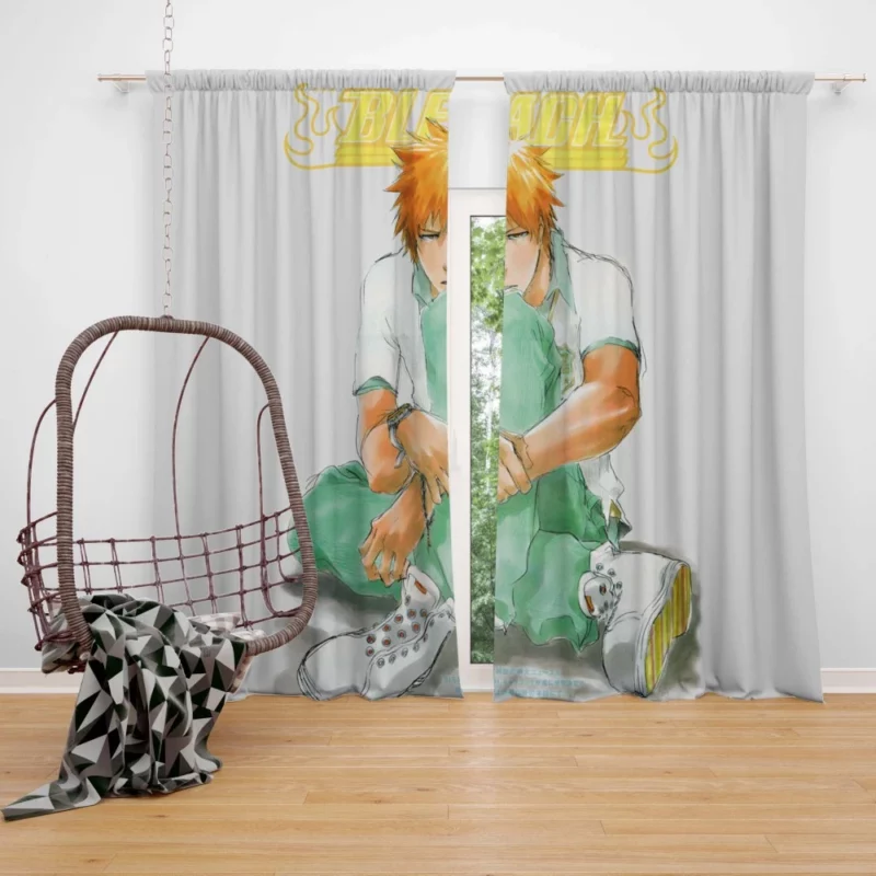 Ichigo Destiny Bleach Chronicles Anime Curtain