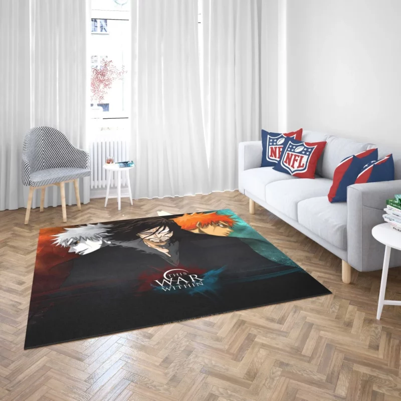 Ichigo Evolution Zangetsu Power Anime Rug 2