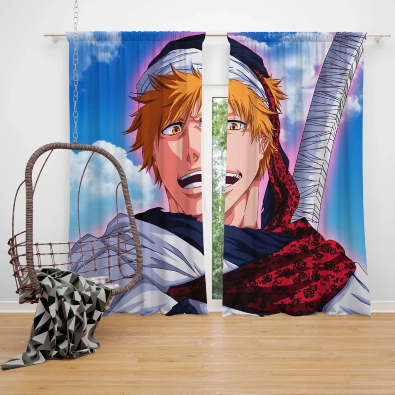 Ichigo Fate Soul Reaper Chronicles Anime Curtain