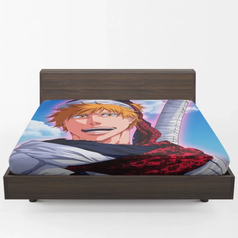 Ichigo Fate Soul Reaper Chronicles Anime Fitted Sheet 1