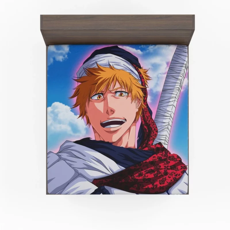 Ichigo Fate Soul Reaper Chronicles Anime Fitted Sheet