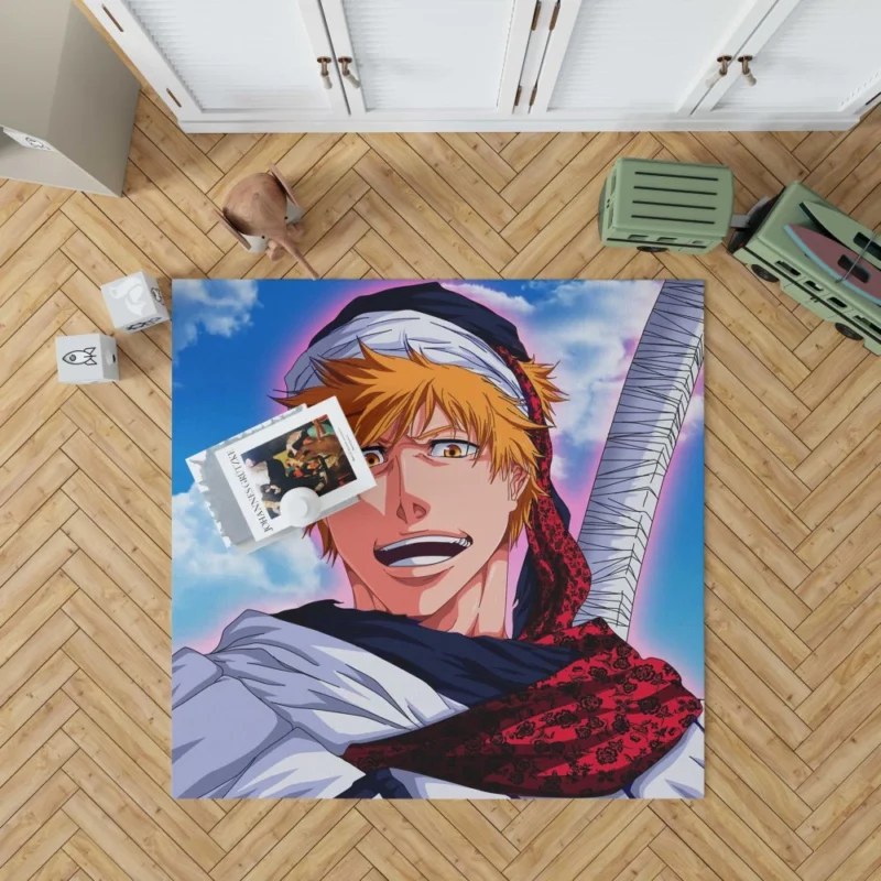 Ichigo Fate Soul Reaper Chronicles Anime Rug