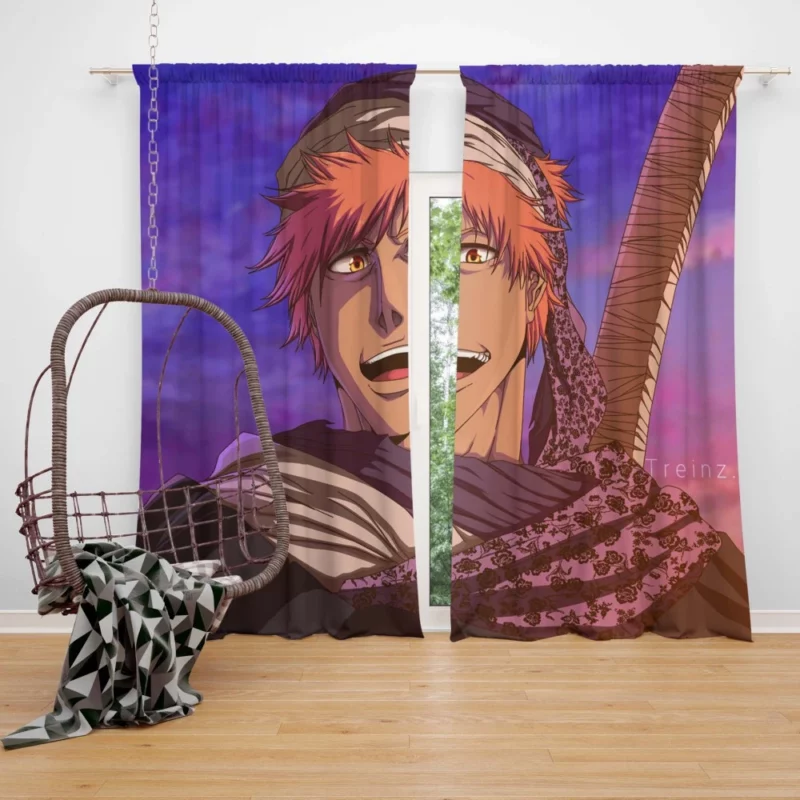 Ichigo Hollow Awakening Anime Curtain