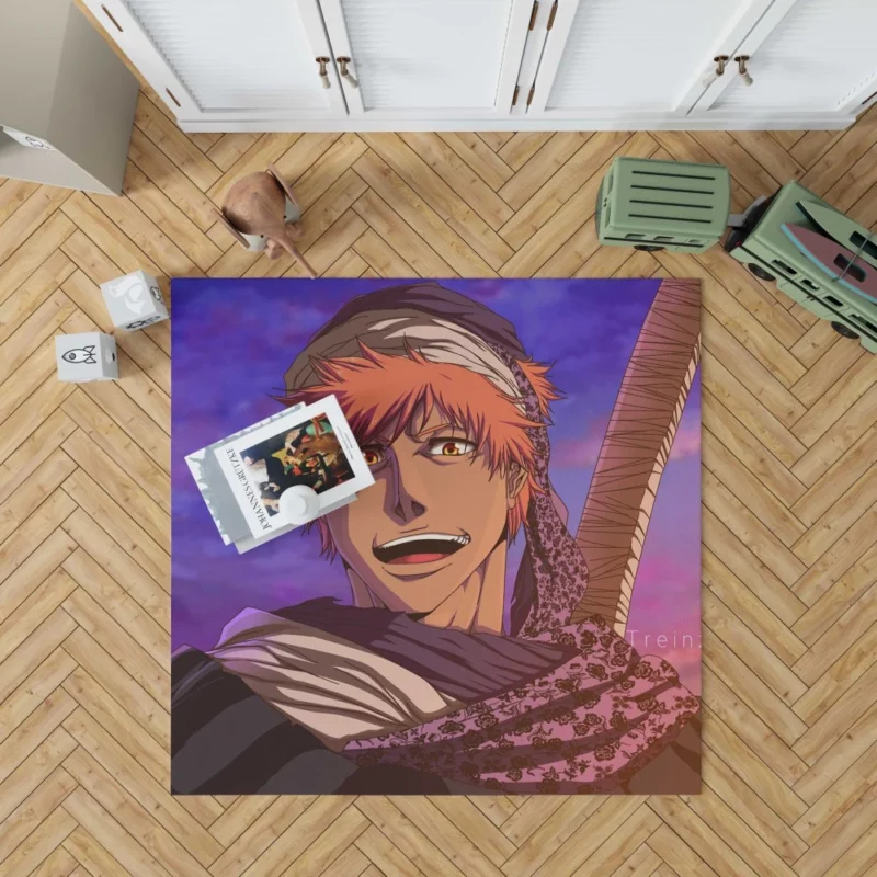 Ichigo Hollow Awakening Anime Rug