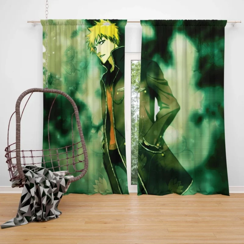 Ichigo Journey Shinigami Chronicles Anime Curtain