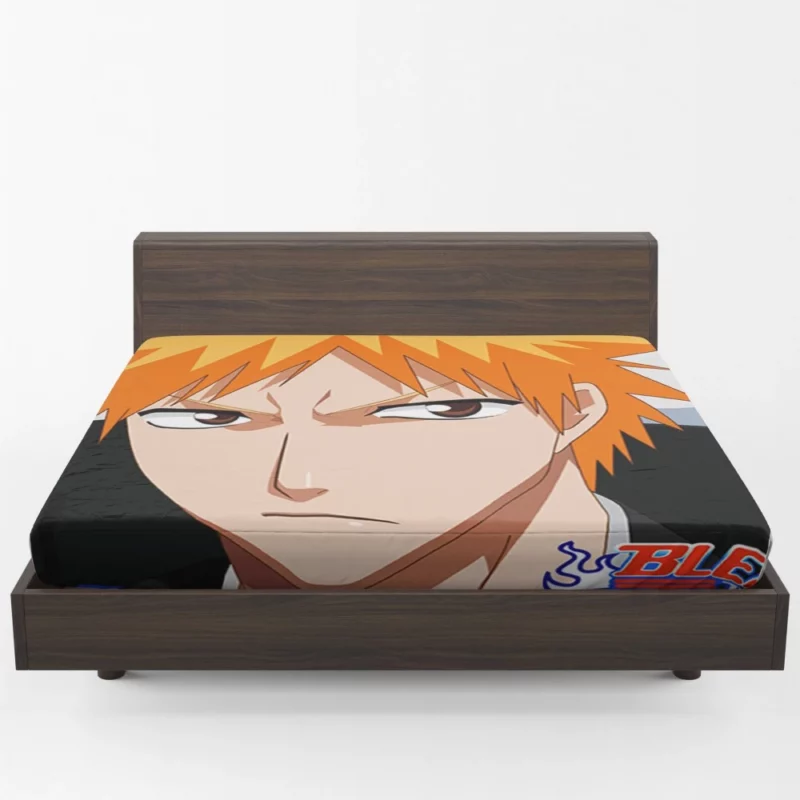 Ichigo Kurosaki Adventures Begin Anime Fitted Sheet 1