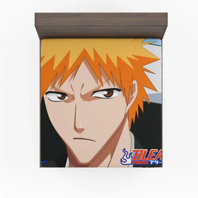 Ichigo Kurosaki Adventures Begin Anime Fitted Sheet