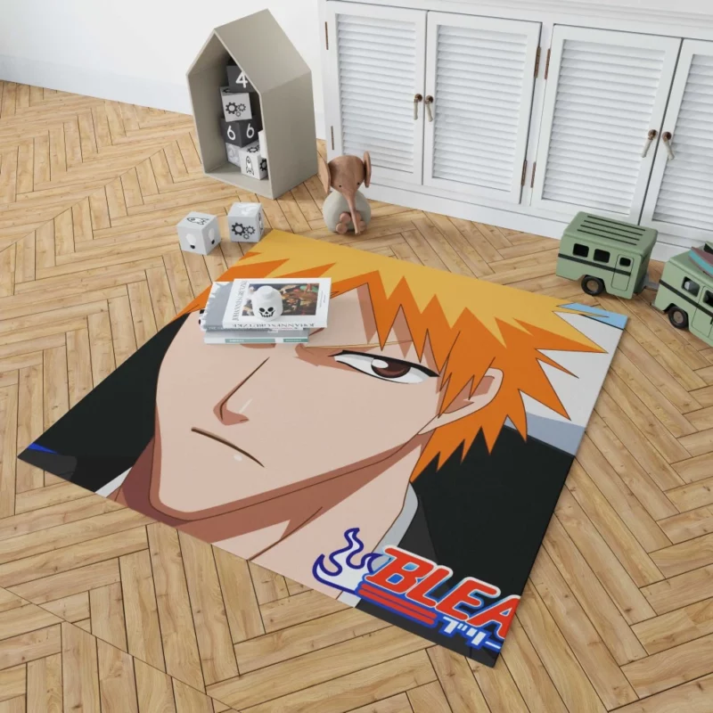 Ichigo Kurosaki Adventures Begin Anime Rug 1