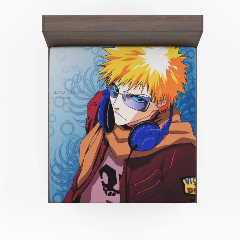 Ichigo Kurosaki Heroic Tale Anime Fitted Sheet