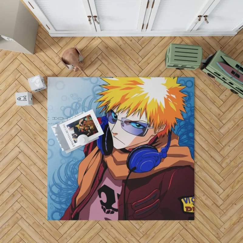 Ichigo Kurosaki Heroic Tale Anime Rug