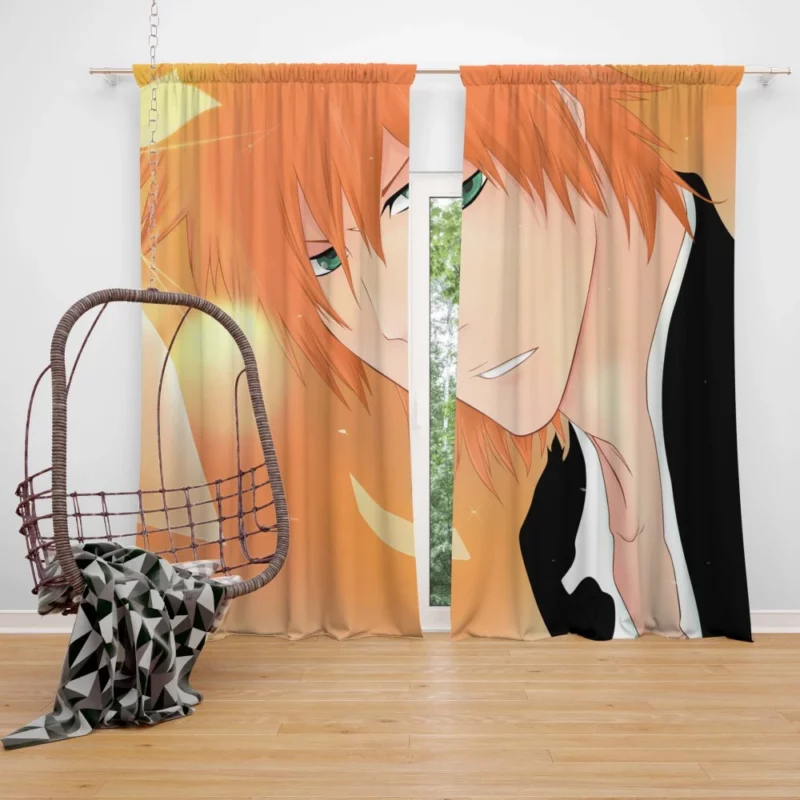 Ichigo Kurosaki Hollow Encounters Anime Curtain