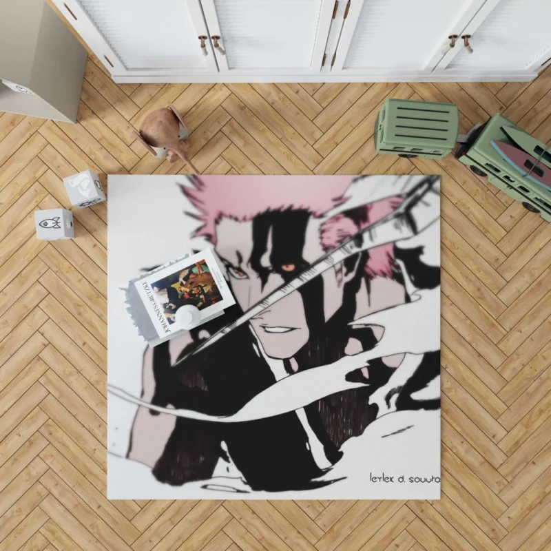 Ichigo Kurosaki Hollow Showdown Anime Rug