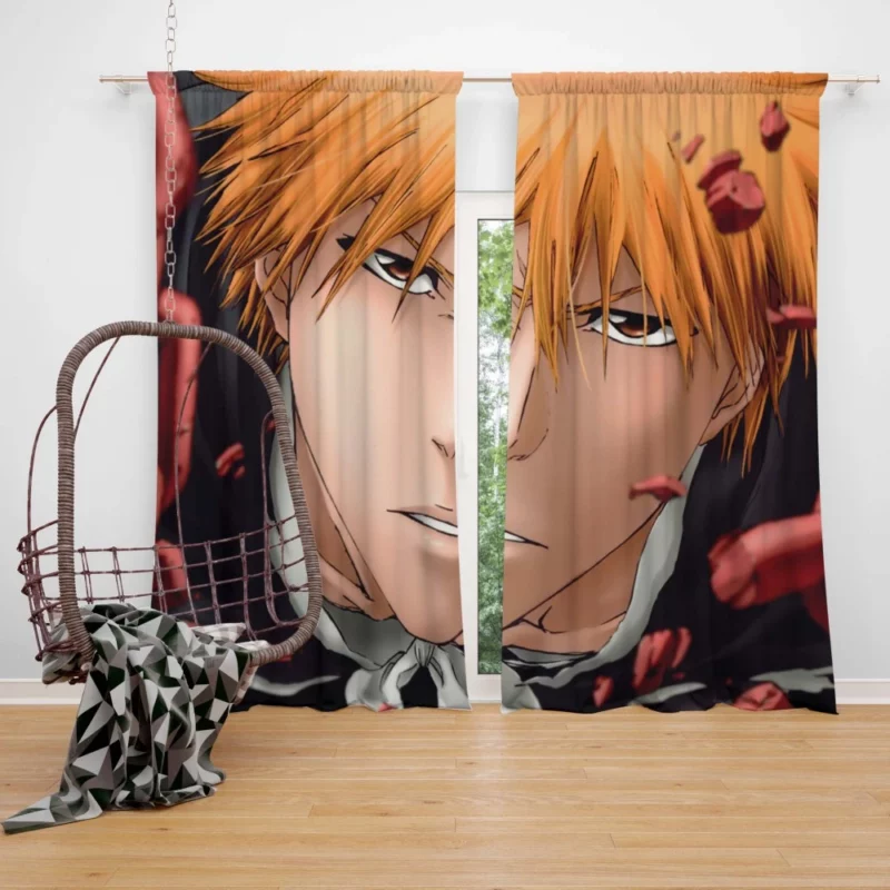 Ichigo Kurosaki Shinigami Path Anime Curtain