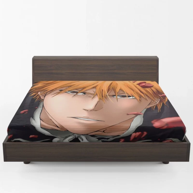 Ichigo Kurosaki Shinigami Path Anime Fitted Sheet 1