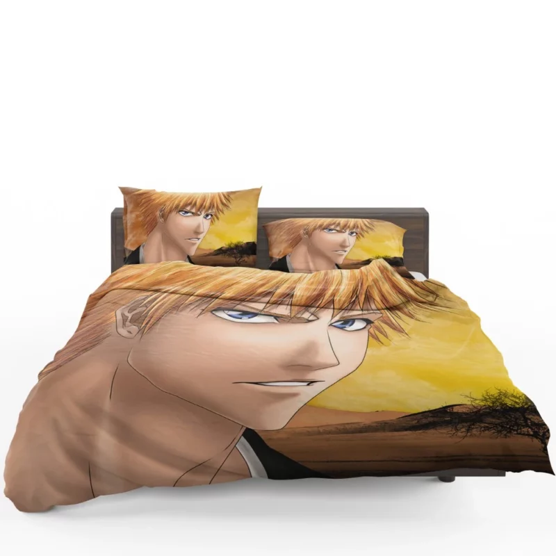 Ichigo Kurosaki Soul Reaper Saga Anime Bedding Set