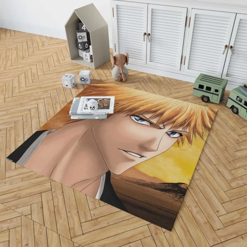 Ichigo Kurosaki Soul Reaper Saga Anime Rug 1