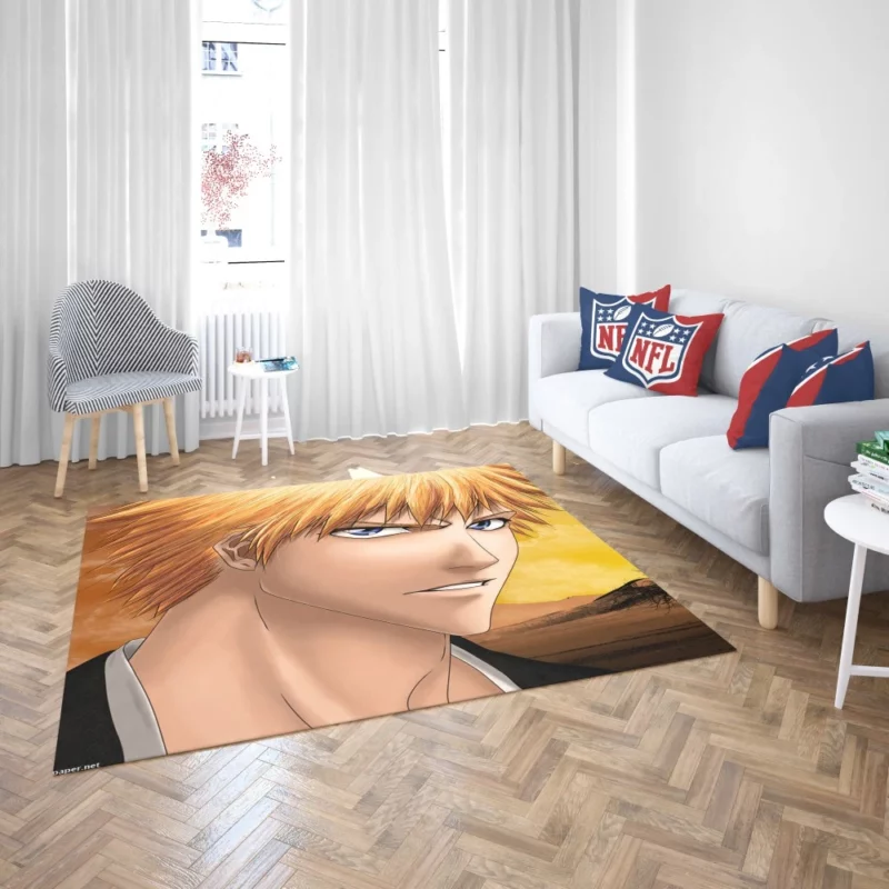 Ichigo Kurosaki Soul Reaper Saga Anime Rug 2