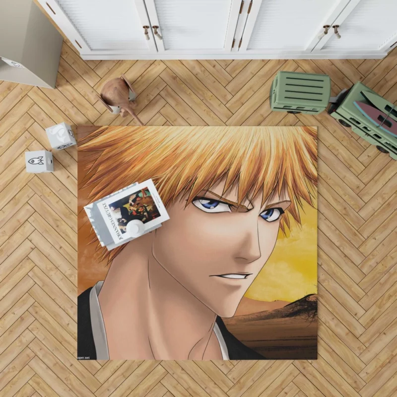 Ichigo Kurosaki Soul Reaper Saga Anime Rug