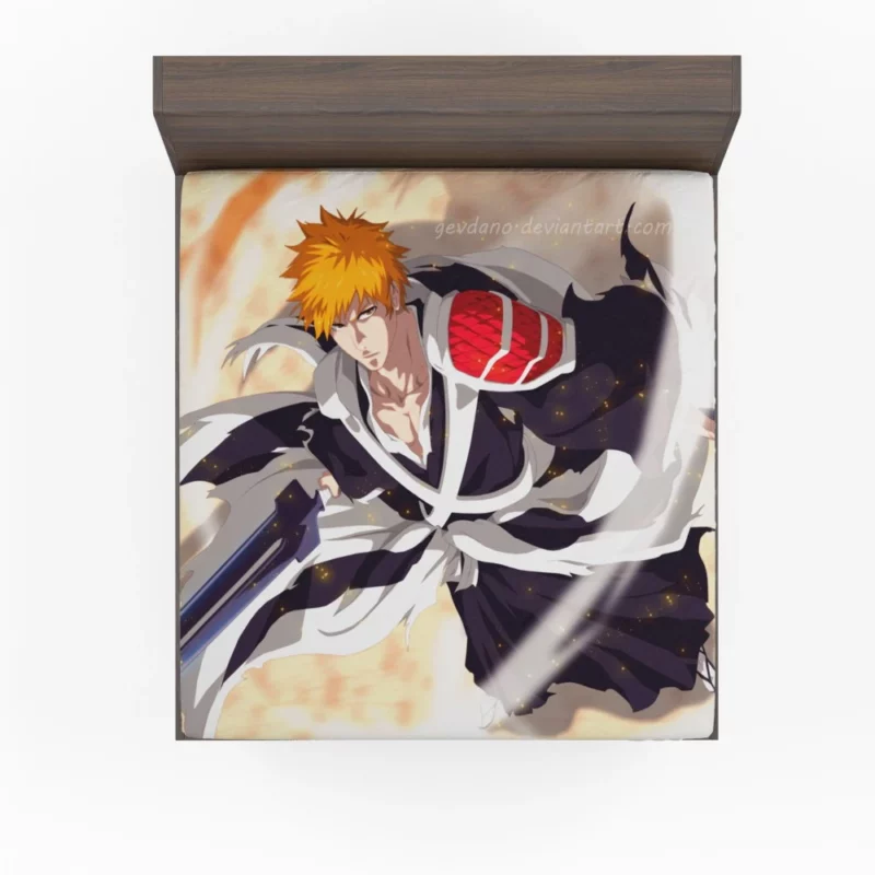 Ichigo Kurosaki Soul Unleashed Anime Fitted Sheet