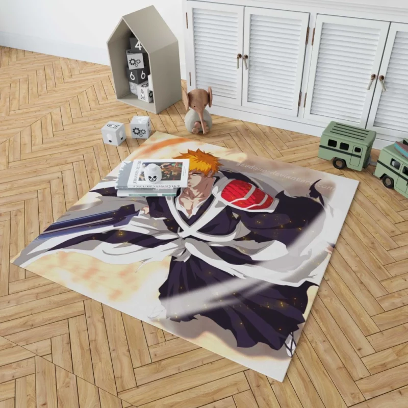 Ichigo Kurosaki Soul Unleashed Anime Rug 1