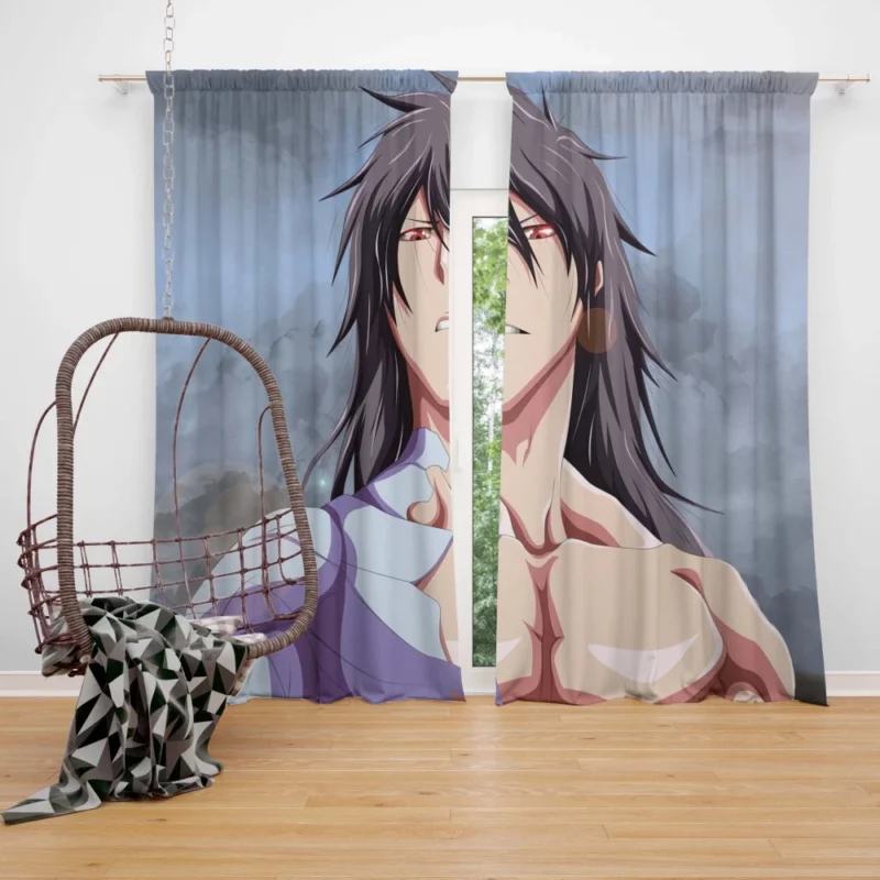 Ichigo Kurosaki Unlikely Dancer Anime Curtain