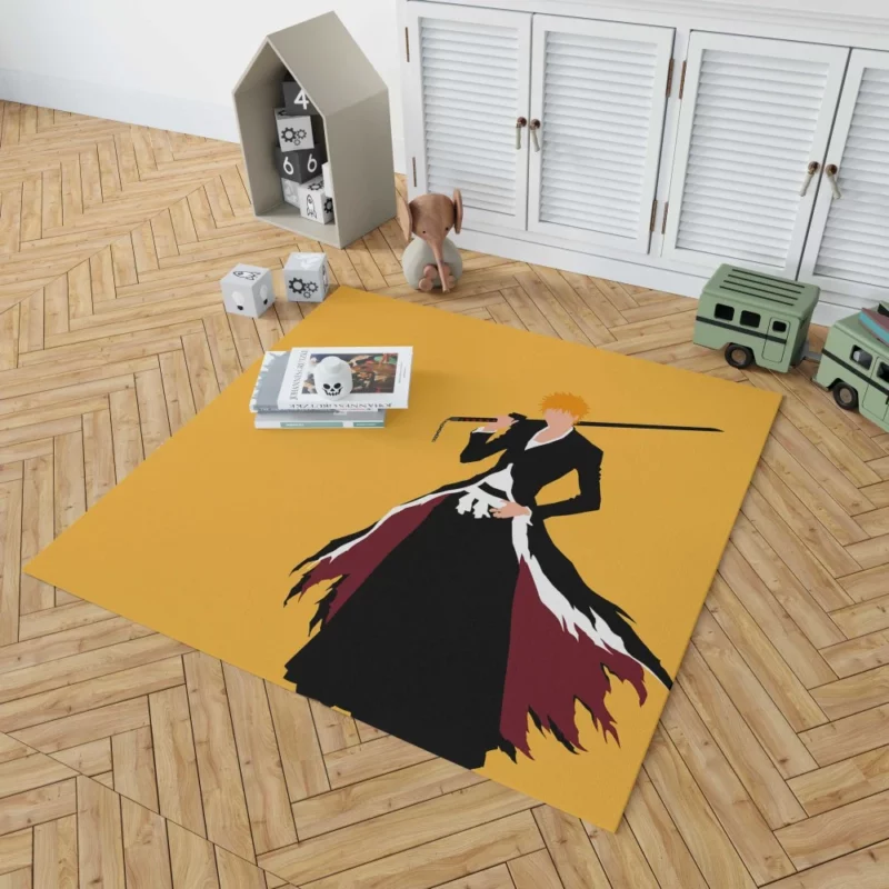 Ichigo Kurosaki Zanpakuto Spirit Anime Rug 1