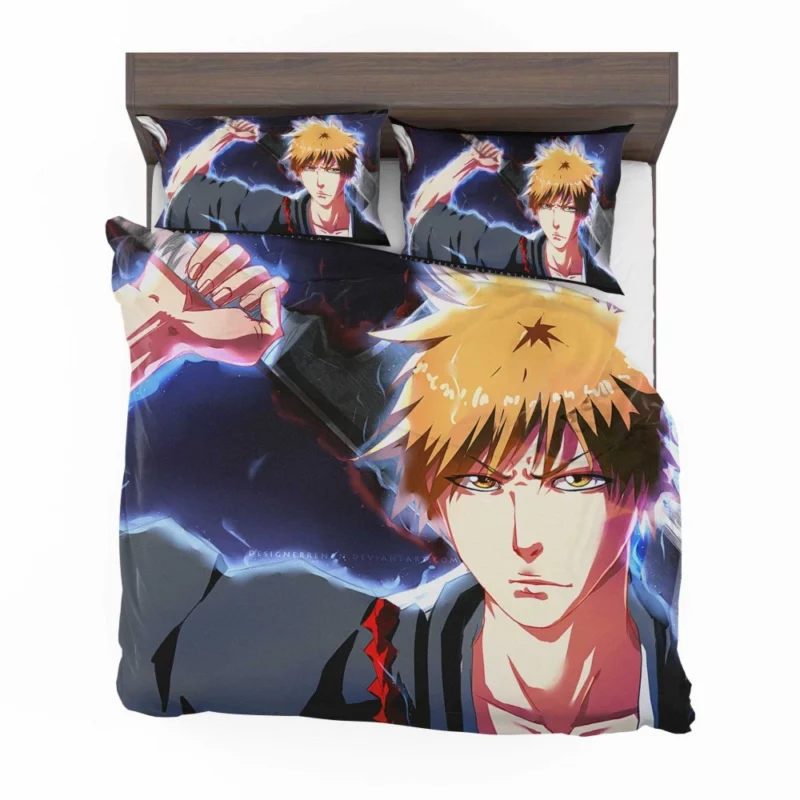 Ichigo Kurosaki Zanpakuto Warrior Anime Bedding Set 1