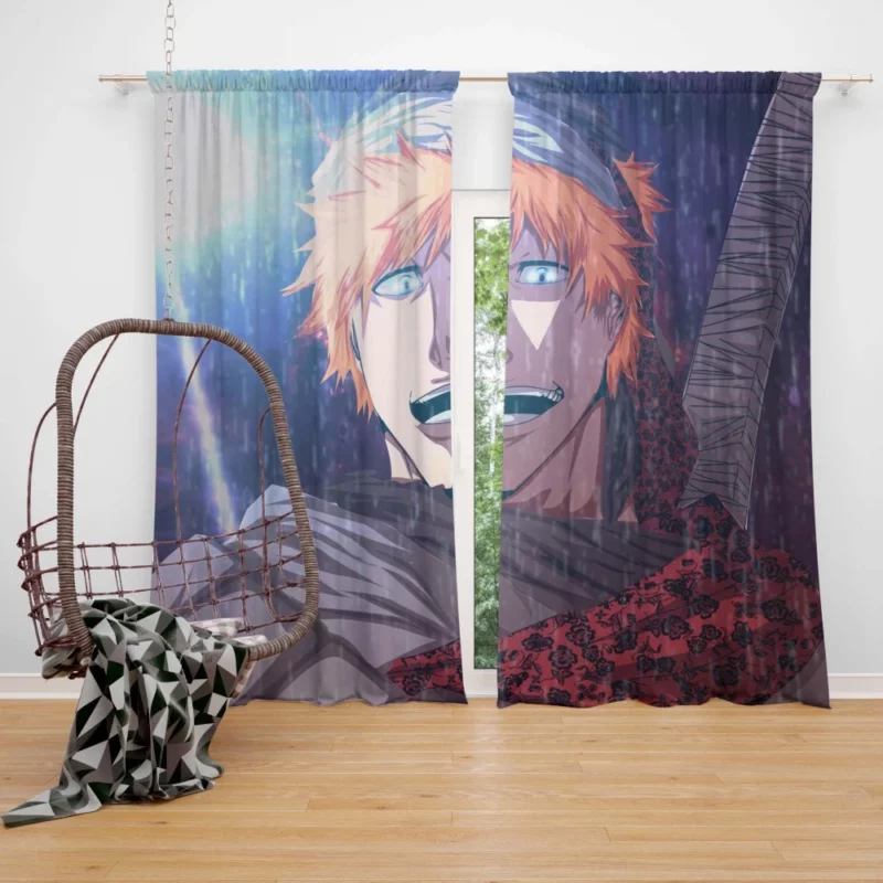 Ichigo Legacy Soul Reaper Manga Anime Curtain