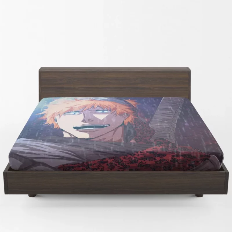 Ichigo Legacy Soul Reaper Manga Anime Fitted Sheet 1