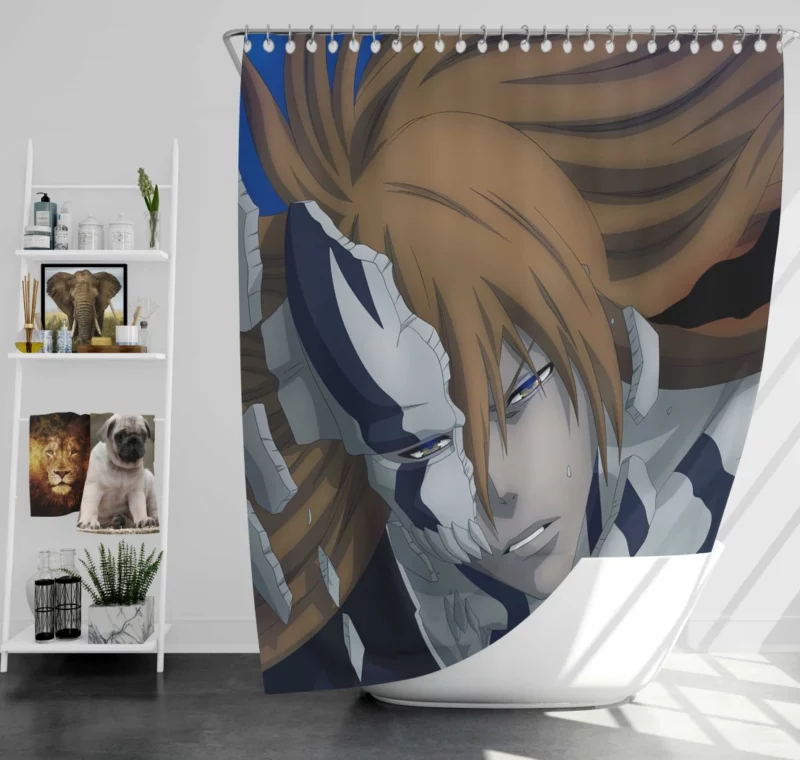 Ichigo Legacy Soul Reaper Saga Anime Shower Curtain