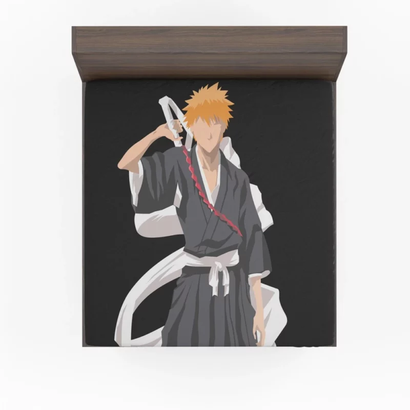 Ichigo Quest Brave Souls Adventure Anime Fitted Sheet