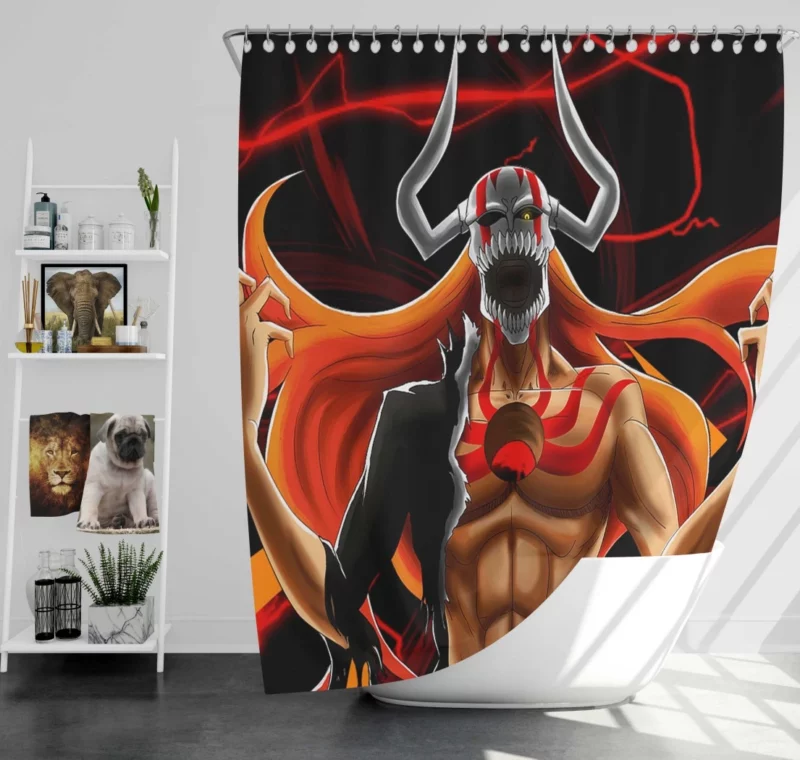 Ichigo Rise Bleach Chronicles Anime Shower Curtain