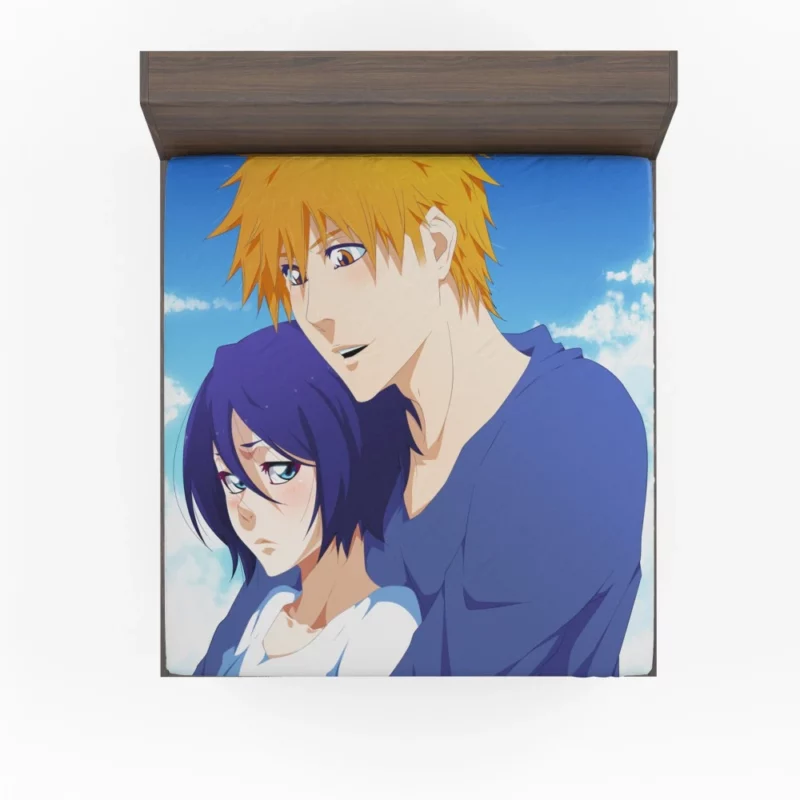 Ichigo Soul Society Quest Anime Fitted Sheet