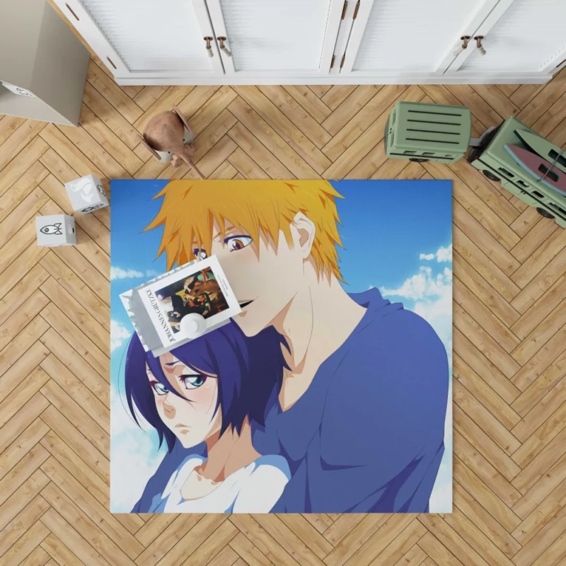 Ichigo Soul Society Quest Anime Rug