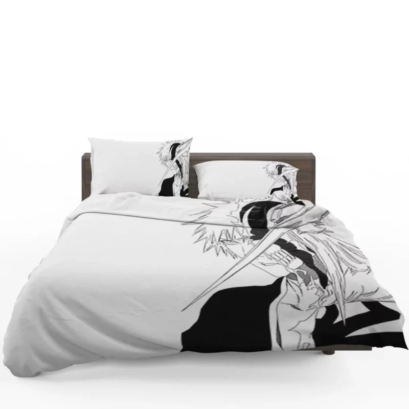 Ichigo Struggles Hollow Encounters Anime Bedding Set