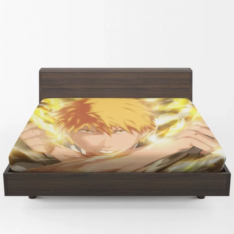 Ichigo Triumph Hollow Showdown Anime Fitted Sheet 1