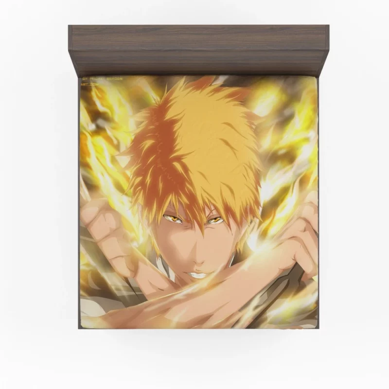 Ichigo Triumph Hollow Showdown Anime Fitted Sheet