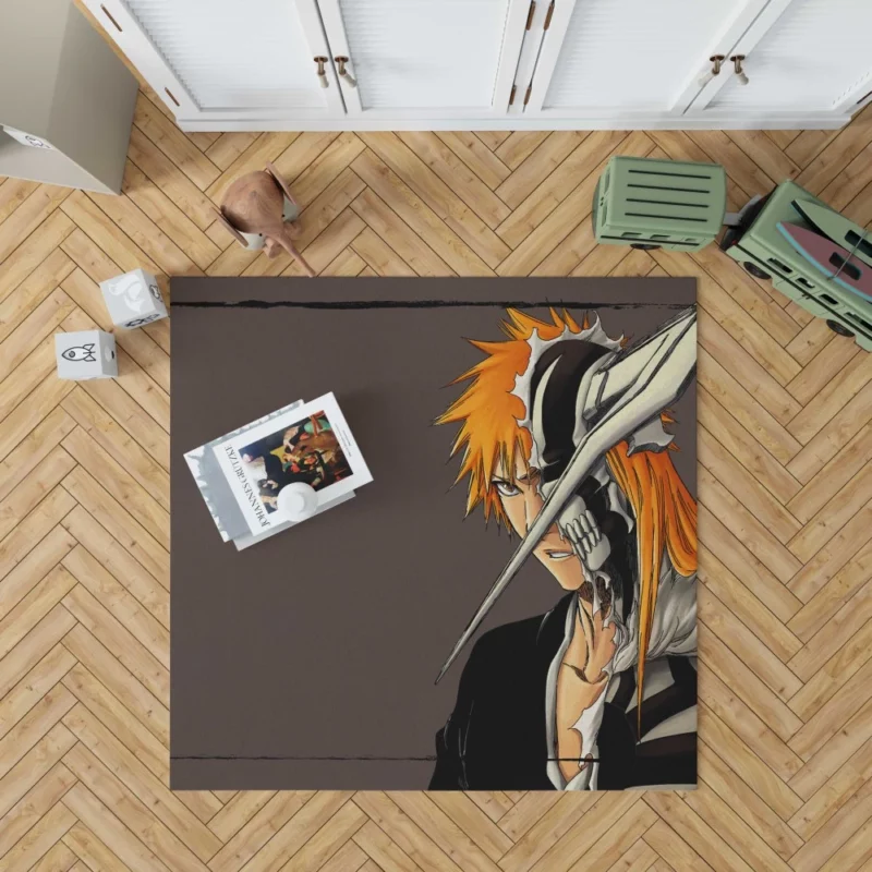 Ichigo Triumphs Bleach Chronicles Anime Rug