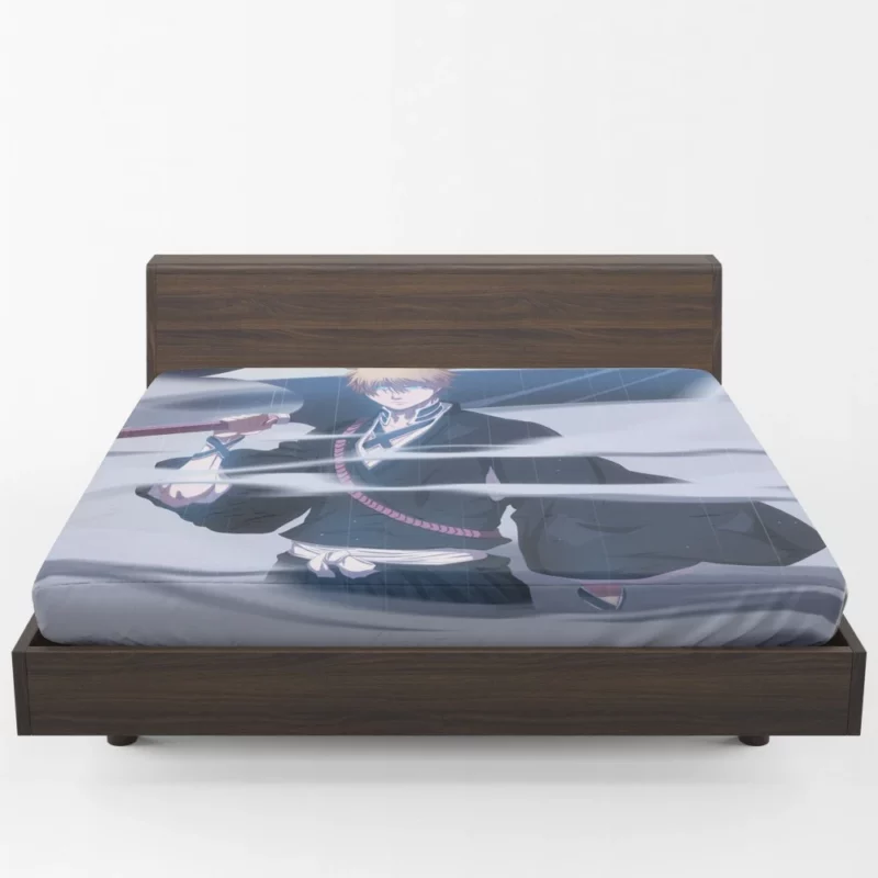 Ichigo Ultimate Form Unleashed Anime Fitted Sheet 1