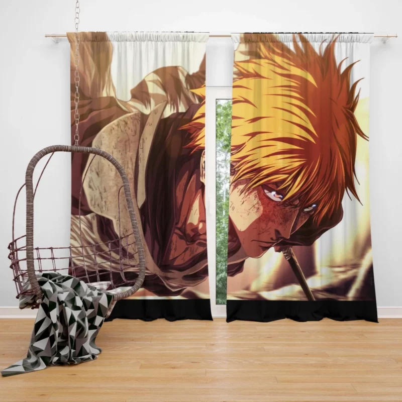 Ichigo Victory Bleach Chronicles Anime Curtain