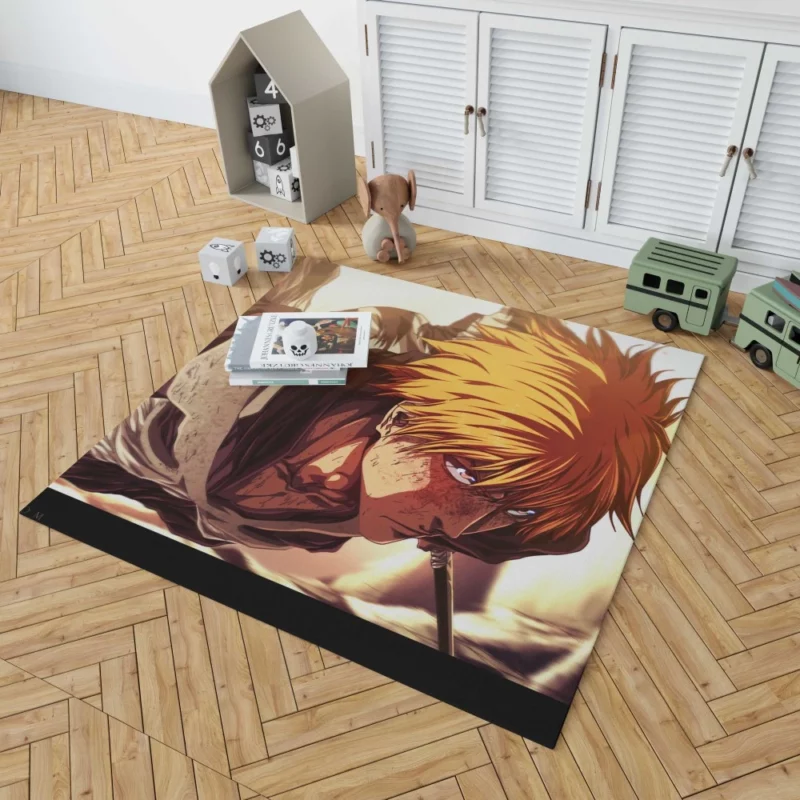 Ichigo Victory Bleach Chronicles Anime Rug 1