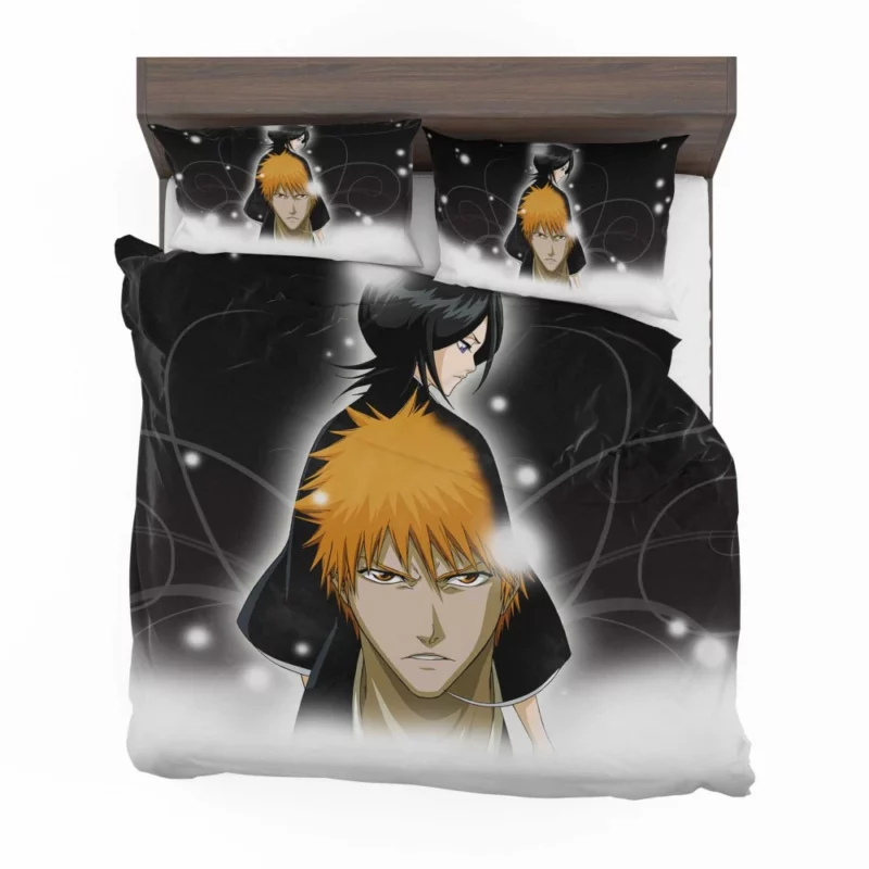 Ichigo and Rukia Unbreakable Friendship Anime Bedding Set 1