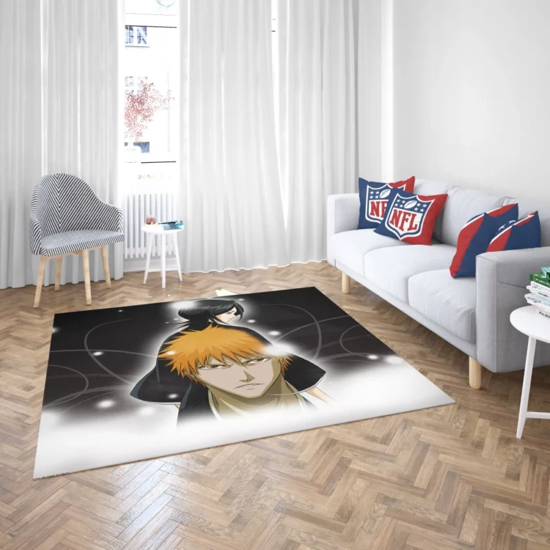 Ichigo and Rukia Unbreakable Friendship Anime Rug 2