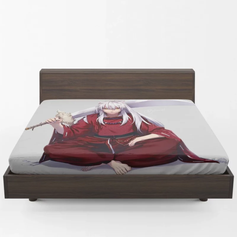 InuYasha Adventures Continue Anime Fitted Sheet 1